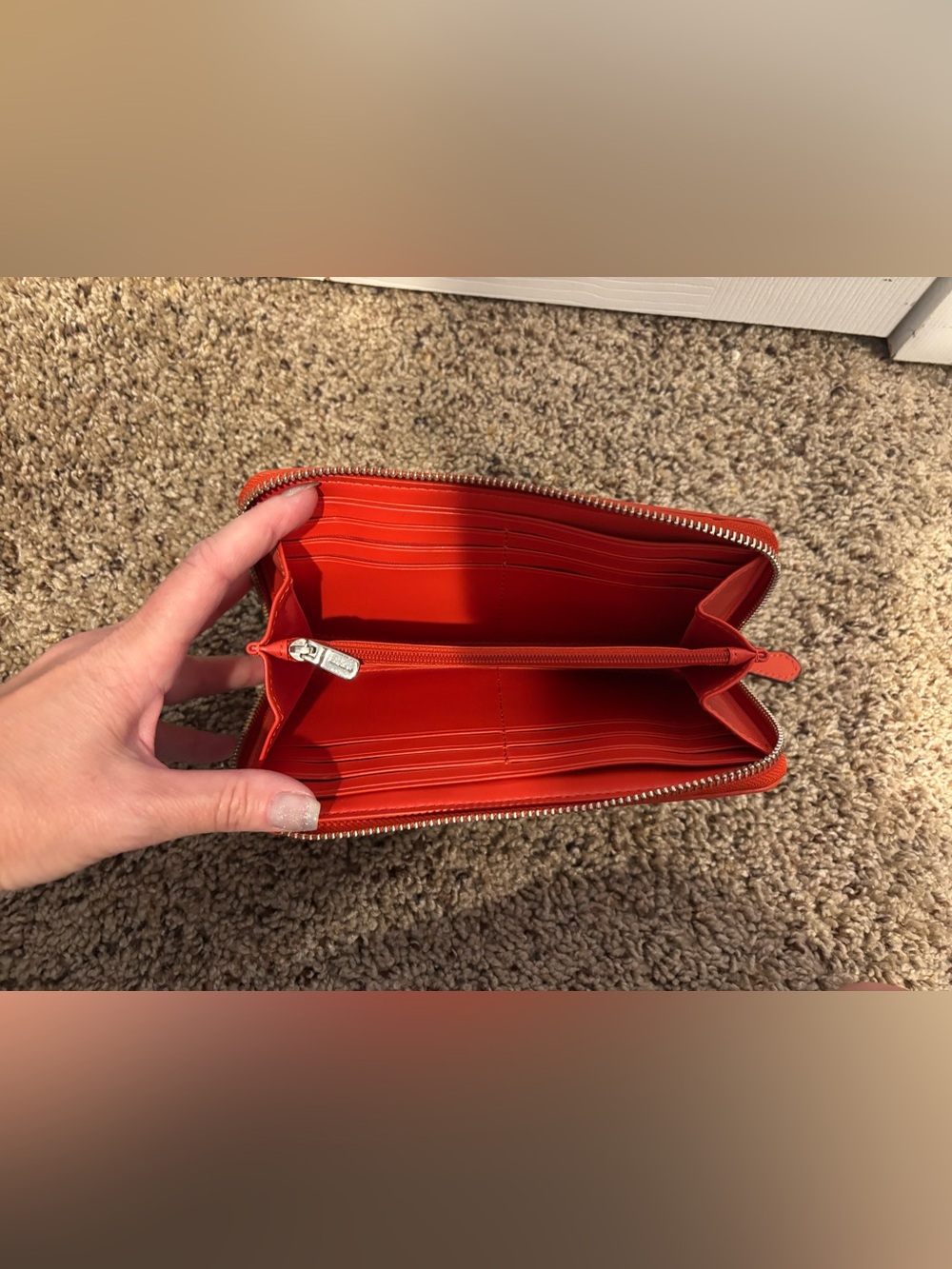 Coach Brown Signature Tote with Wallet - Picture 12 of 13